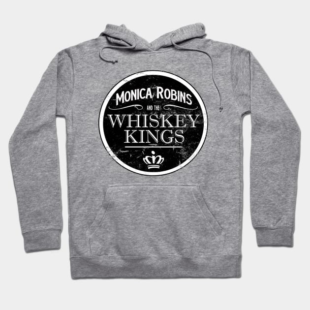 Whiskey Kings Distressed Logo Hoodie by WhiskeyWear